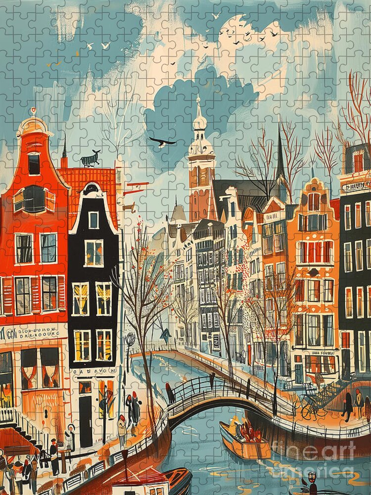 Carlos V Puzzles   Illustrated Travel Art Prints   Fine Art America