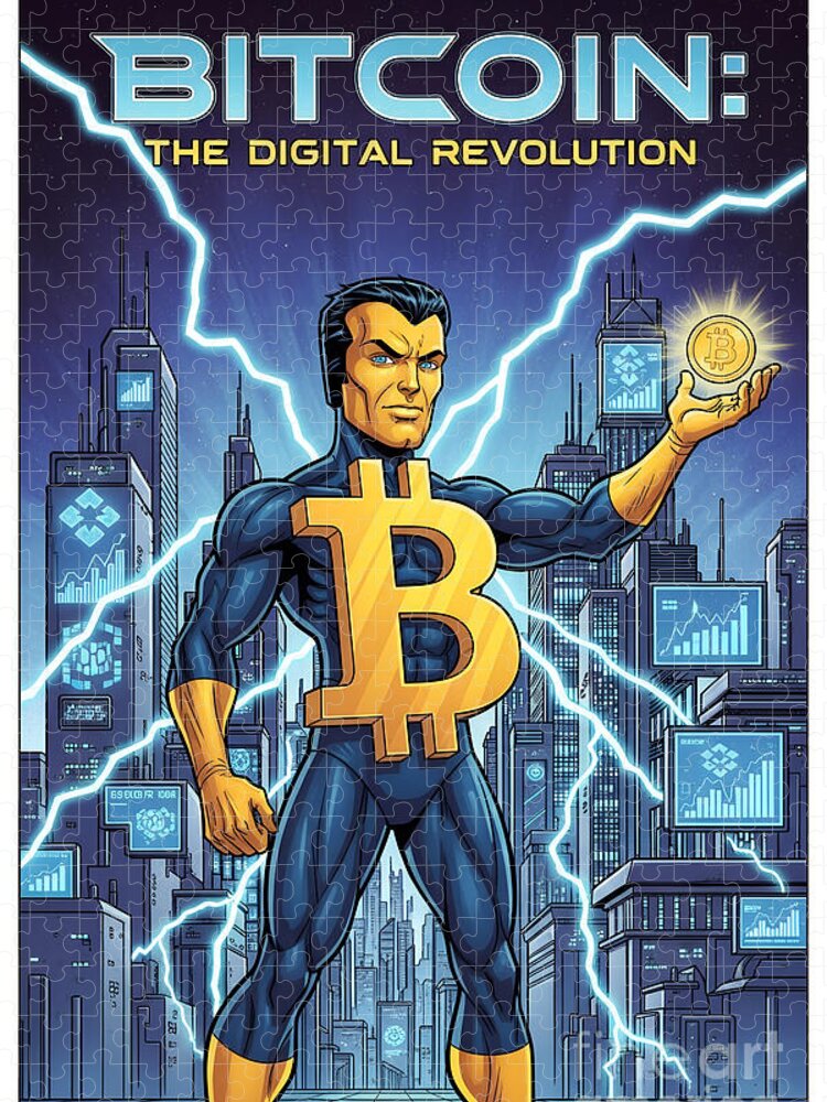 Bitcoin Revolution Jigsaw Puzzle: Futuristic Crypto Adventure