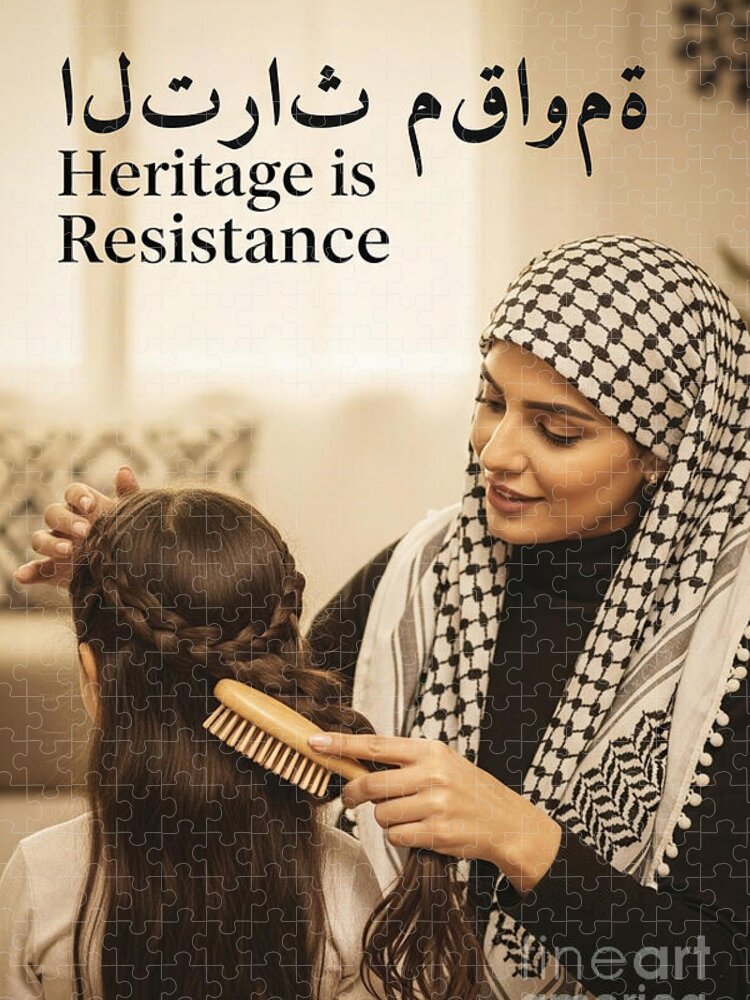 Heritage is Resistance Jigsaw Puzzle: A Tribute to Tradition