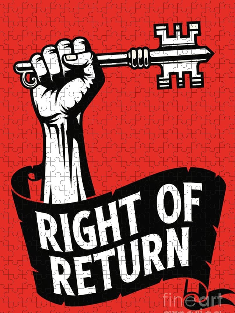 Key to Justice: Bold Political Jigsaw Puzzle for Activists