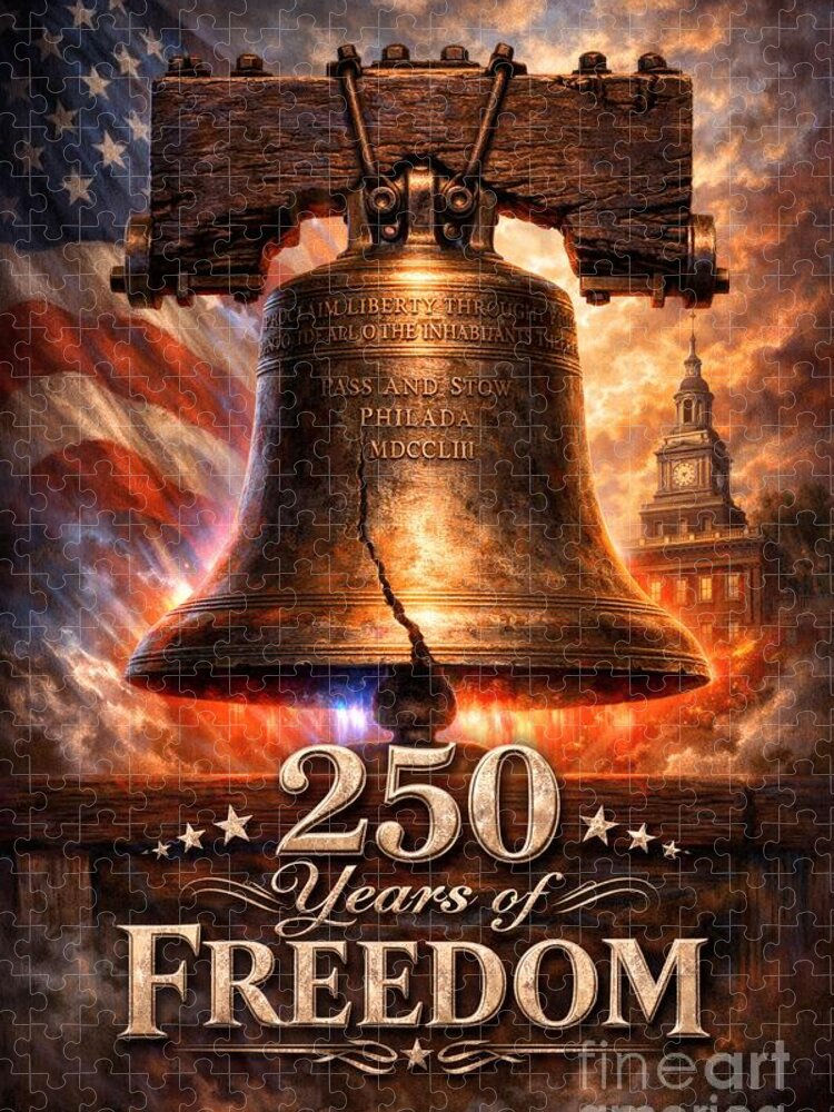 Liberty Bell 250 Years Jigsaw Puzzle: A Historic Tribute