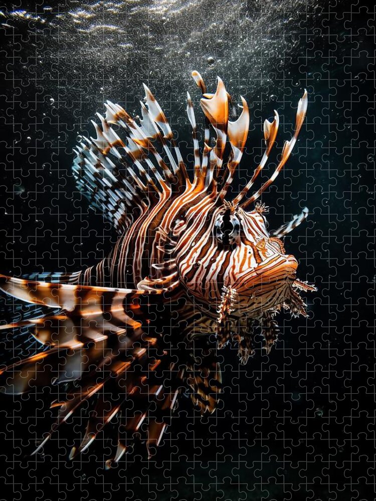 Lionfish Jigsaw Puzzle: A Striking Underwater Adventure