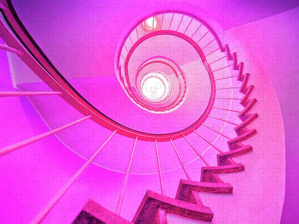 Maison Close Jigsaw Puzzle: A Mesmerizing Spiral Staircase