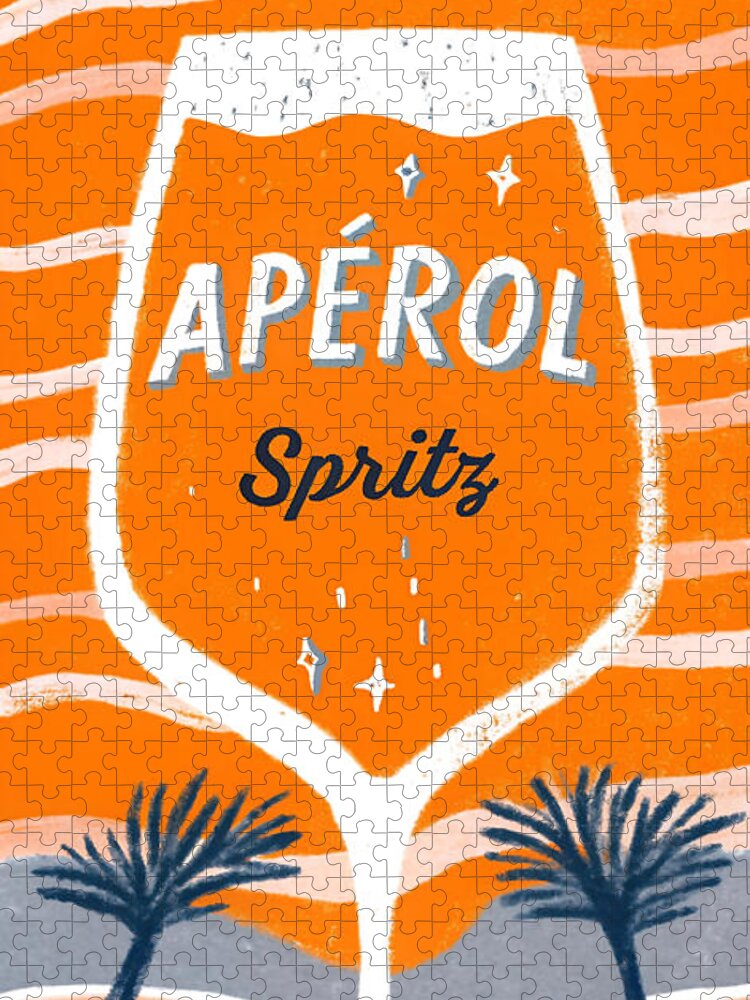 Aperol Spritz Jigsaw Puzzle: Vibrant Cocktail Art for Puzzlers