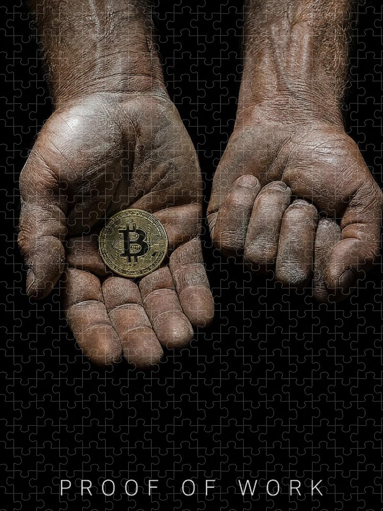 Proof of Work Concept Jigsaw Puzzle: A Tribute to Cryptocurrency