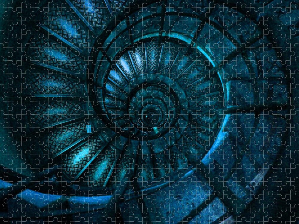 Swirl Fantasy Jigsaw Puzzle: A Captivating Staircase Adventure
