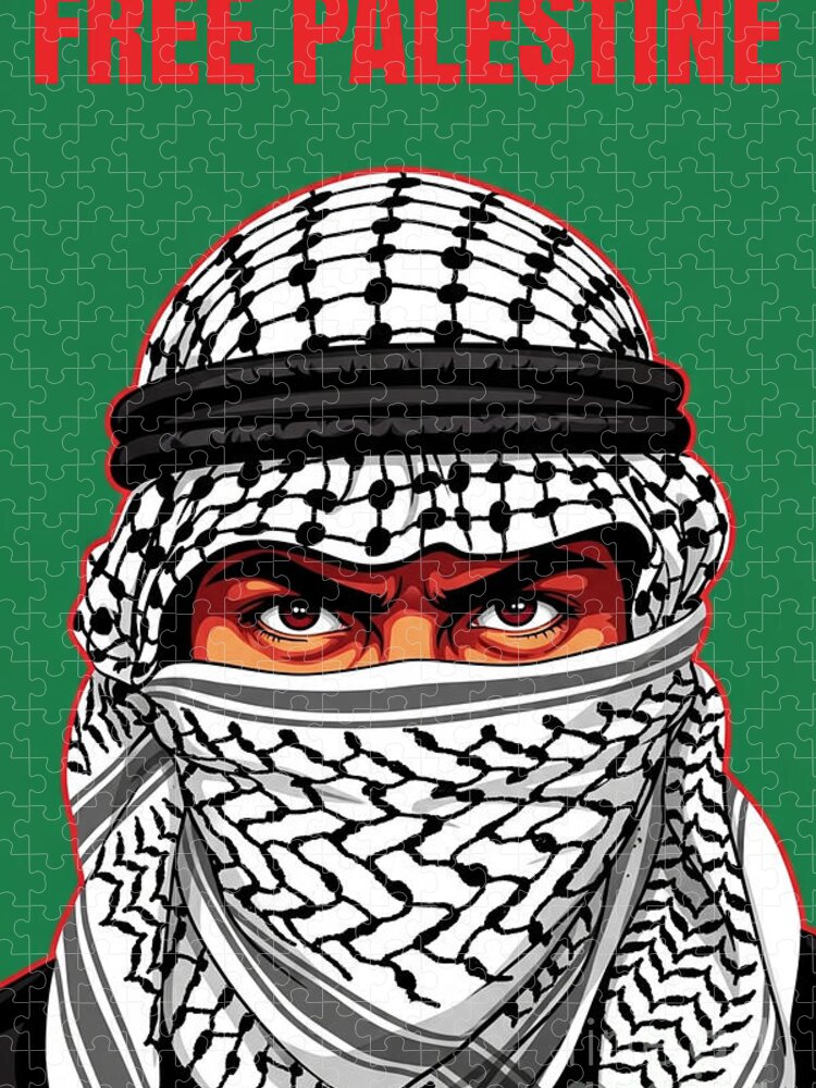 Unyielding Eyes Free Land Jigsaw Puzzle: A Powerful Statement