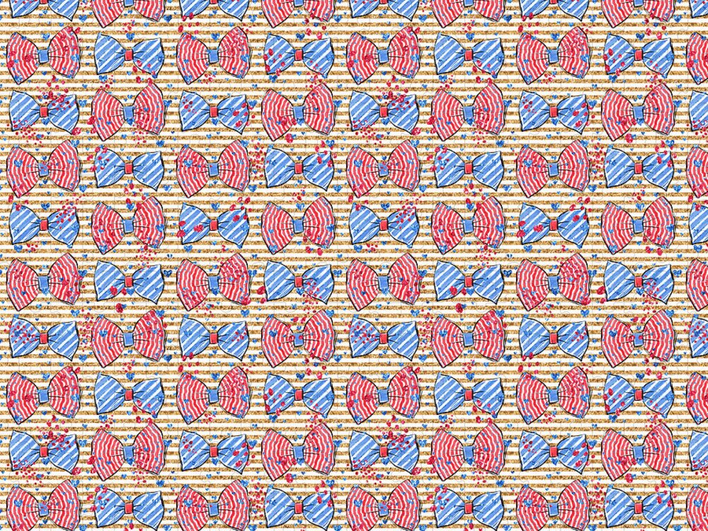 USA Patriotic Pattern 4 July Jigsaw Puzzle — Festive Fun