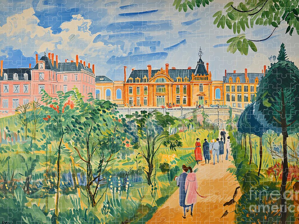 Versailles Reverie: A Mid-Century Palace Jigsaw Puzzle